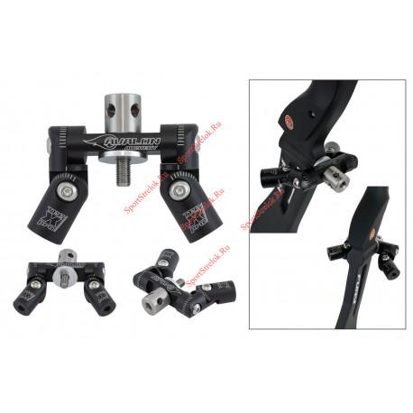 Тройник регулируемый Avalon TEC X PRO// DUO ADJUSTABLE V-BAR MOUNT