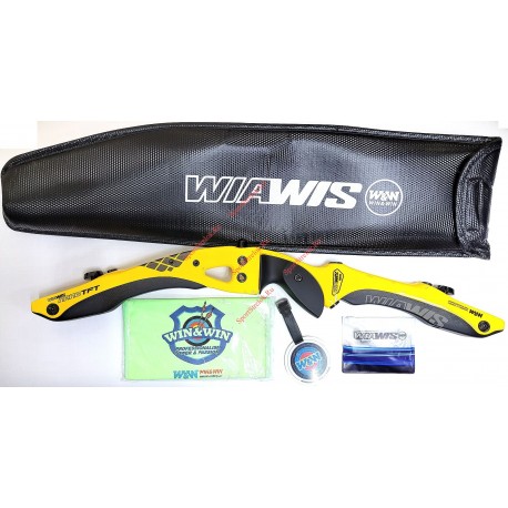 Рукоять для лука Win&Win  WIAWIS NANO TFT 25" YELLOW BLACK RH